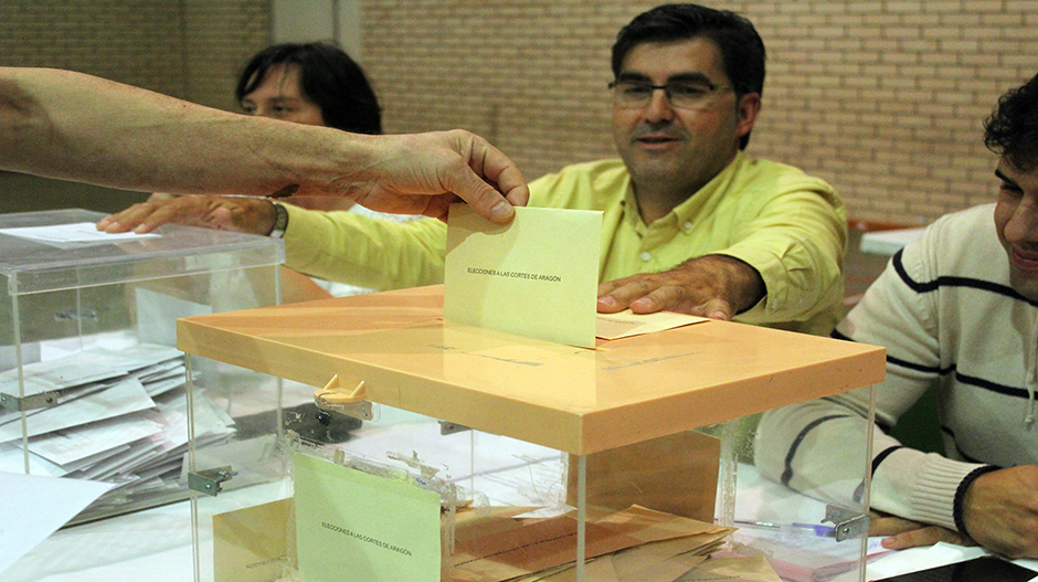 La jornada electoral se ha desarrollado con normalidad en Los Monegros.