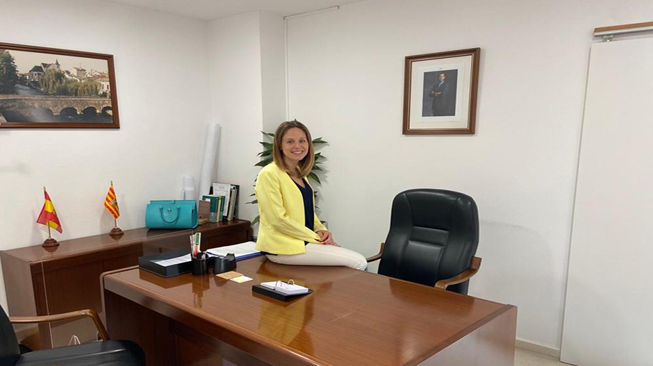 Arancha Barcos, nueva alcaldesa del municipio de Lanaja.