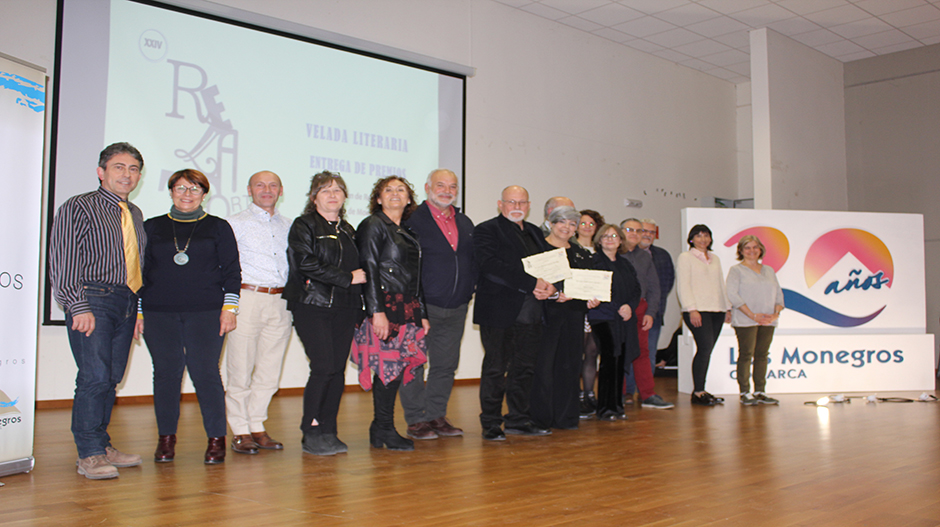 Imagen de la entrega de premios de la última edición, que tuvo lugar en la localidad de Lalueza.