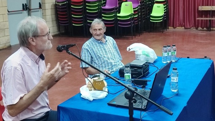 Adell y Cabrero durante la presentación – copia