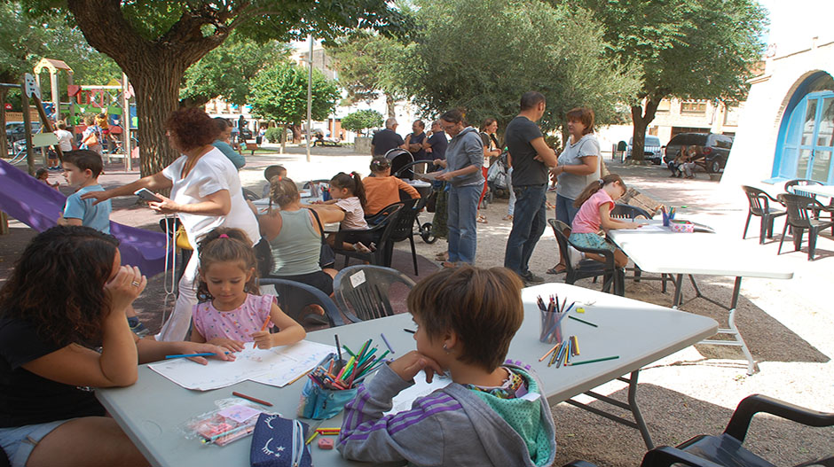 El acto ha tenido lugar en la Plaza Mezín de Sariñena.