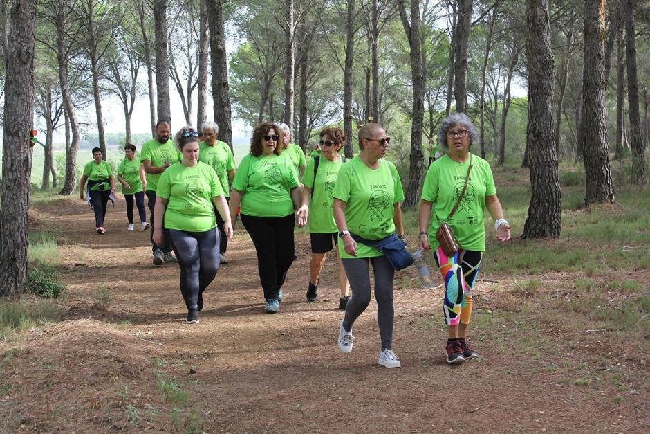 La actividad contó con participantes de todas las edades.