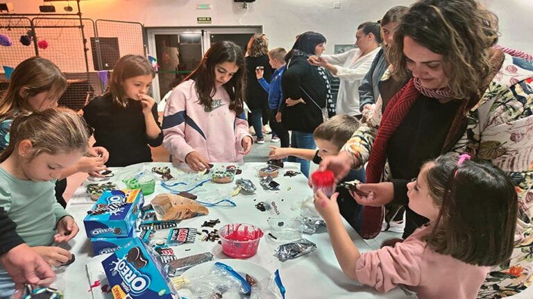 taller merienda terrorifica Valfonda de Santa Ana