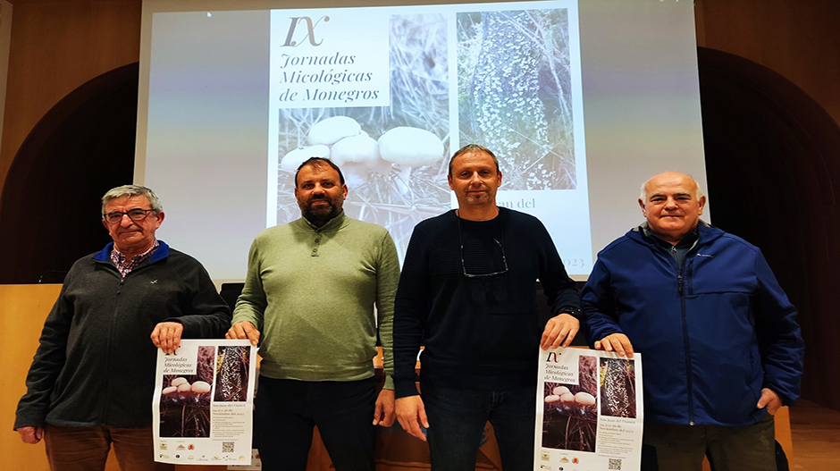 Las jornadas micológicas han sido presentadas este martes en Sariñena.