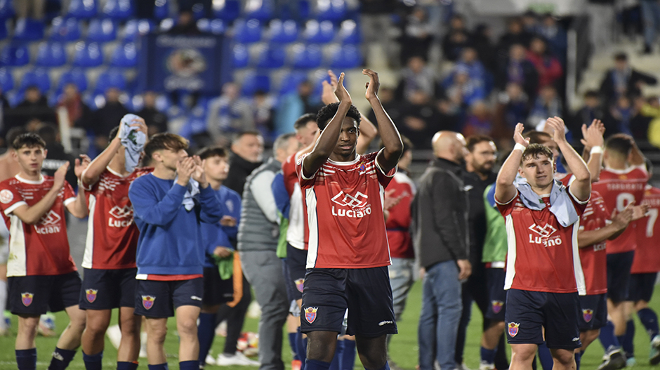 Los jugadores han agradecido los ánimos constantes de la afición. 