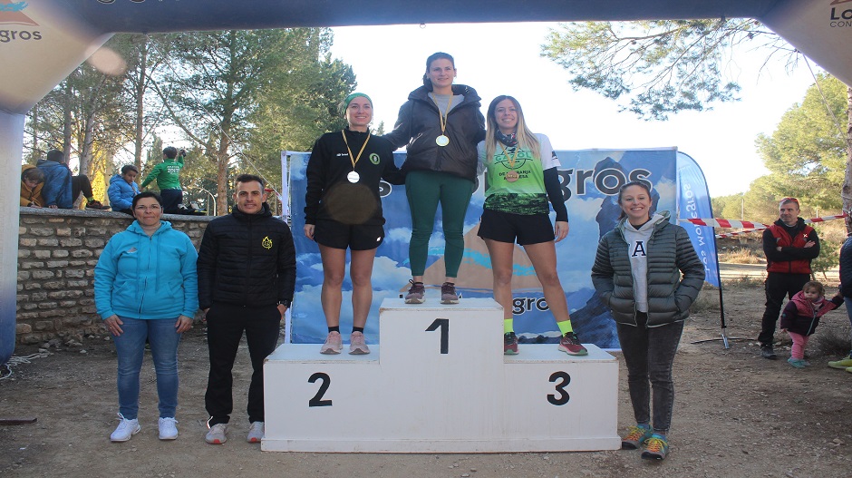 Premiadas categoría Absoluta Femenina.