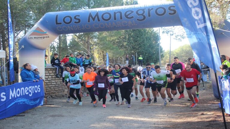 Alguno de los corredores del Cross Lanaja
