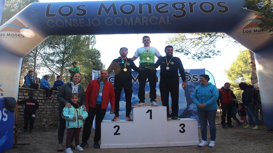 Premiados de la categoría Master 35 Masculina.