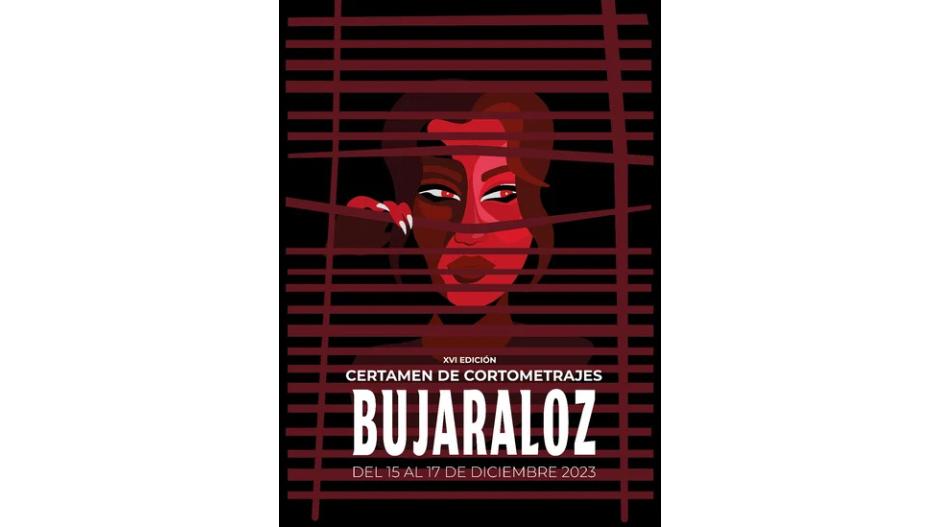 Cartel del XVI Certamen de Cortometrajes de Bujaraloz.