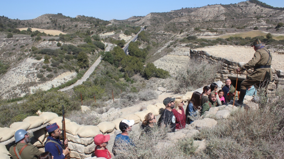 Recreación en la Ruta Orwell (Alcubierre)