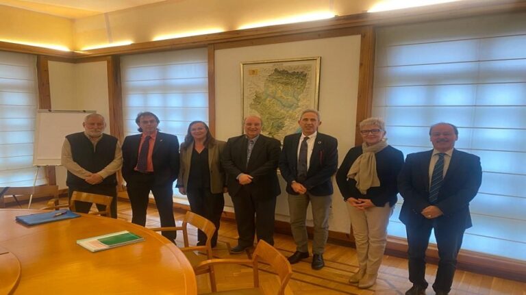 Reunion con el director general de Transportes el pasado martes
