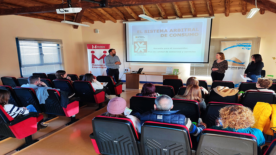 La charla tuvo lugar este pasado miércoles en Sariñena.