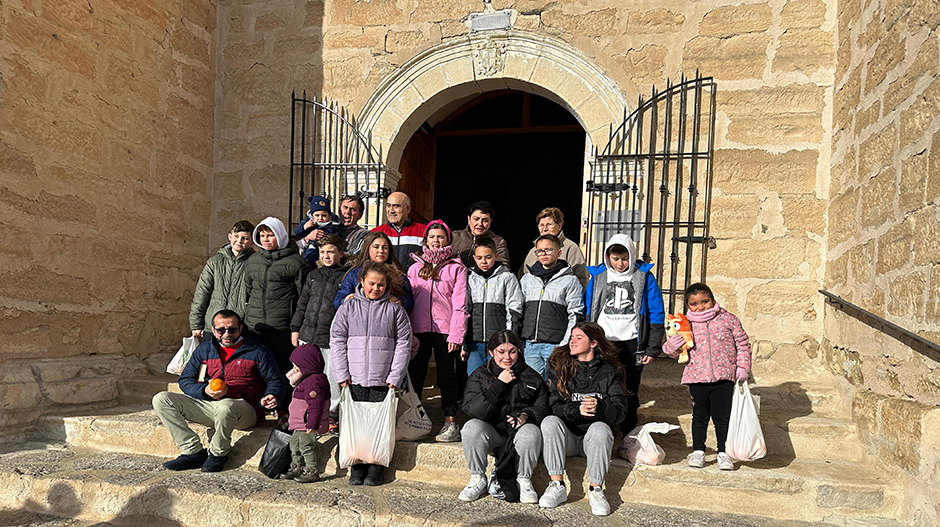 Los niños han vuelto a ser los grandes protagonistas de esta ancestral tradicional de Castejón de Monegros.