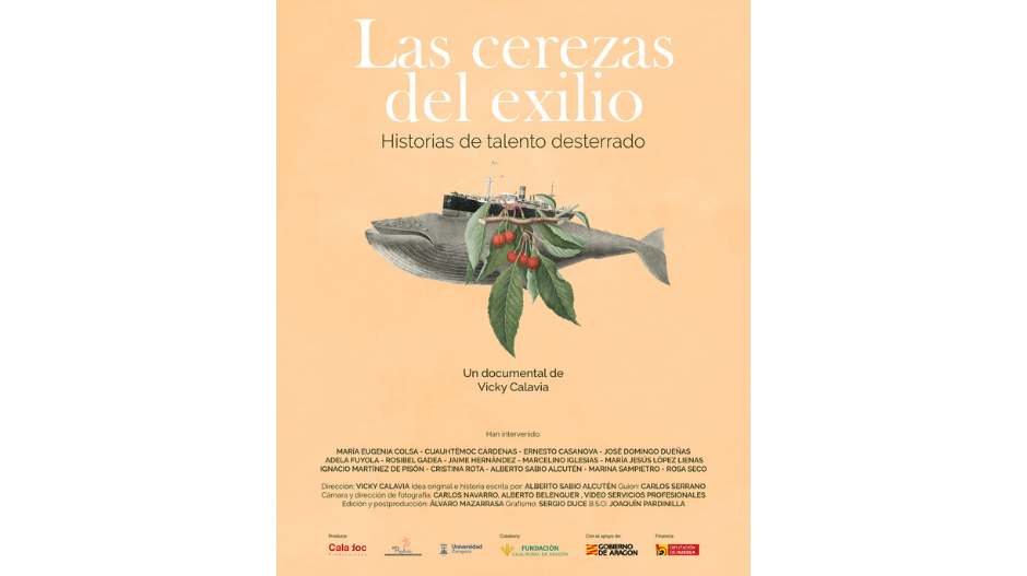 Cartel del documental ‘Las cerezas del exilio’.