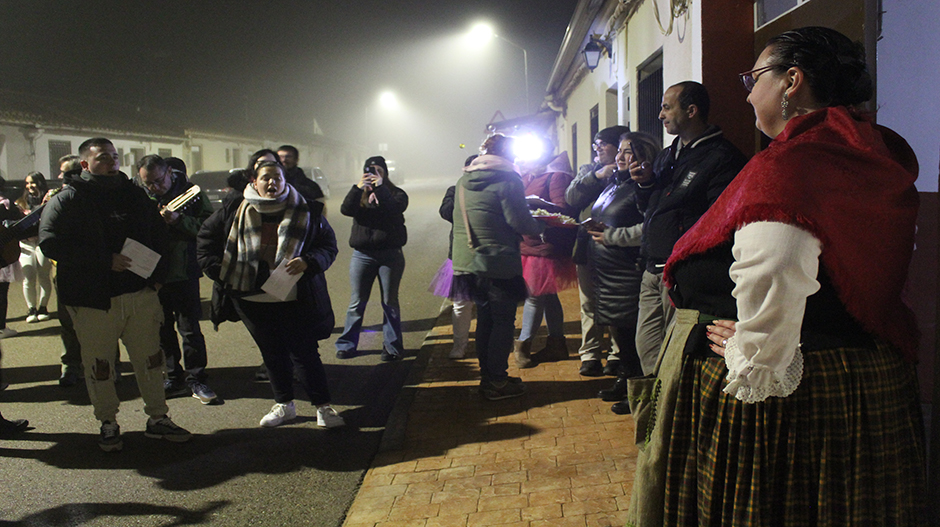 Los integrantes de la escuela de jota de Grañén le han dedicado varias piezas alusivas.