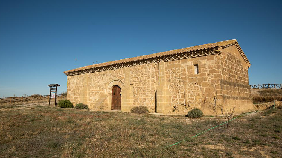 Imagen de la ermita de Nuestra Señora del Castillo. Foto: Ayuntamiento de Alberuela de Tubo