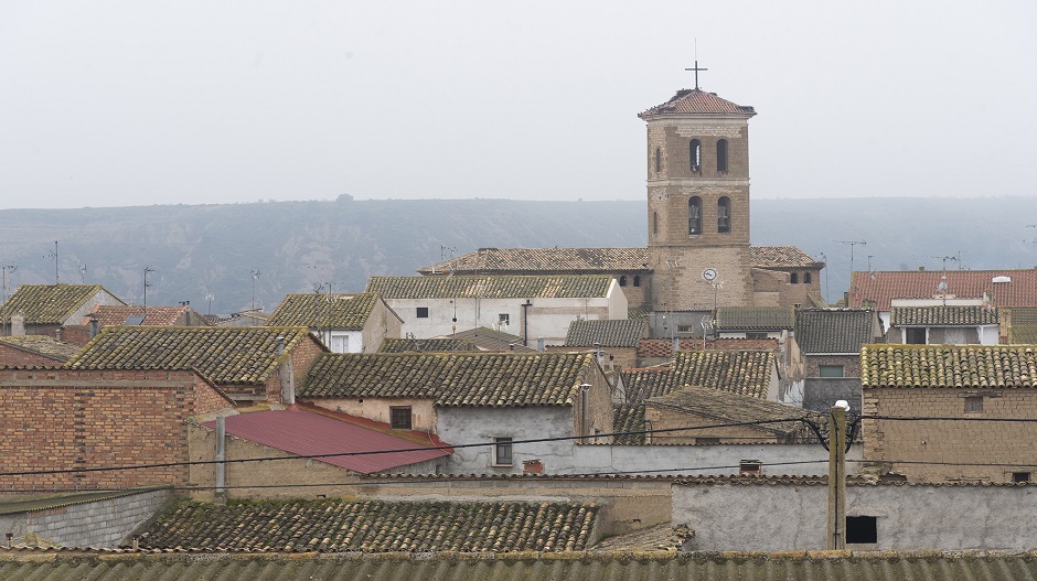 Vista de la localidad de Sena.