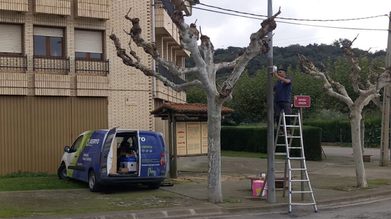 Instalación cámaras Estadilla 2