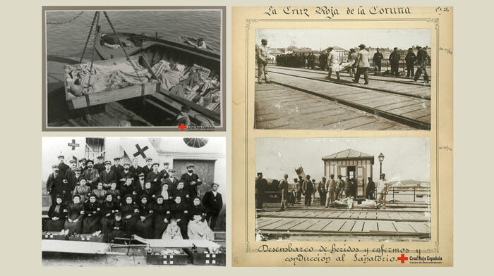 cartel_Lona Cruz Roja Huesca y la Guerra de Cuba